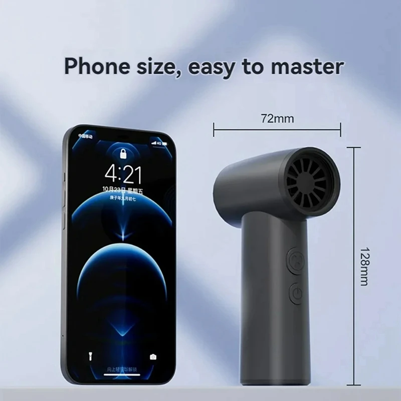 مروحة محمولة بمحرك بدون فرش عنيفة ، مروحة نفاثة توربو محمولة عالية السرعة ، منفاخ خارجي ، منفاخ فائق القوة ، جديد ، دورة في الدقيقة