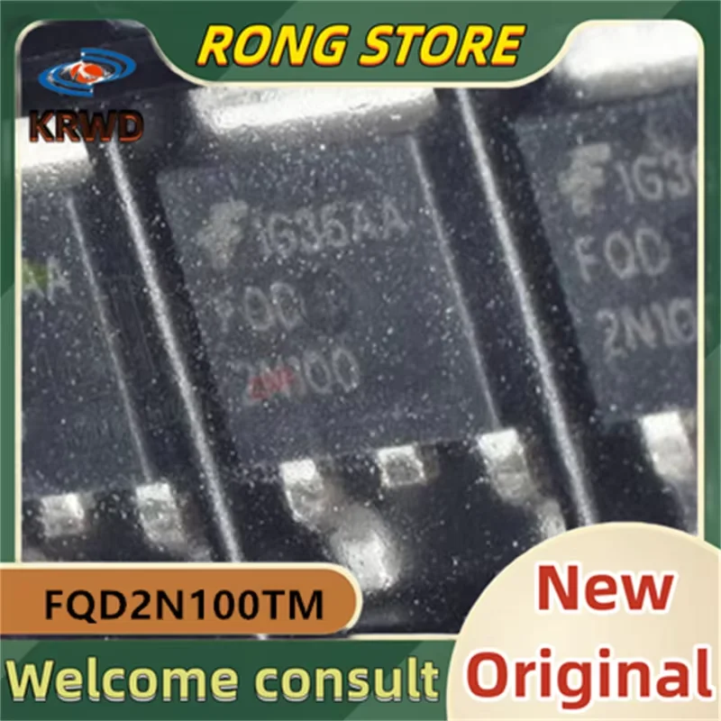 

(5 шт.) новый и оригинальный чип IC FQD2N100TM FQD2N100 TO-252