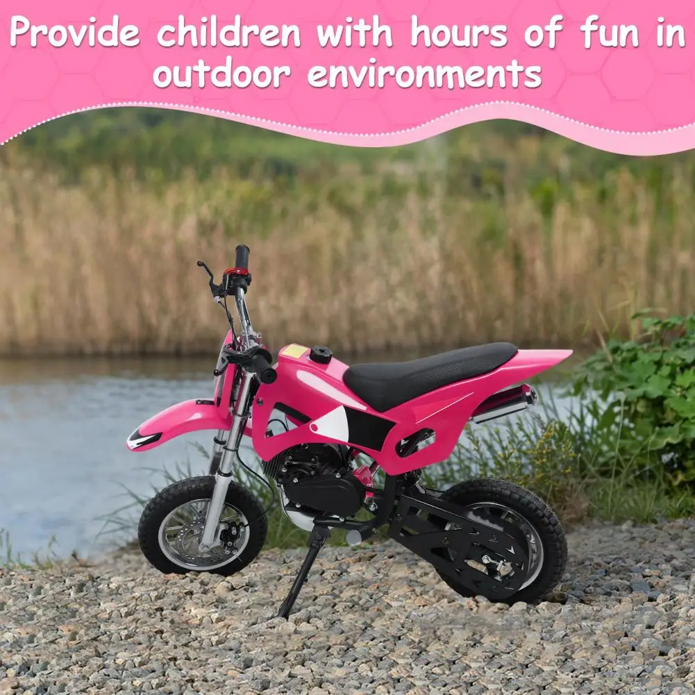 

49cc 2-Stroke Kids Dirt Bike Beach Off Road Mini Motorcycle Gas Power Motocross Children Pocket Motorbike with Disc Brakes