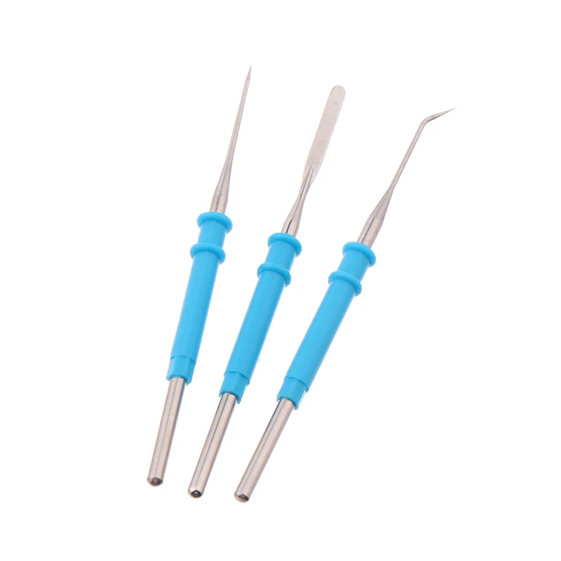 Elettrodo a lama elettrochirurgica per matita da cauterio ESU 70mm * 2.36mm Elettrocauterizzazione per elettrocoagulazione