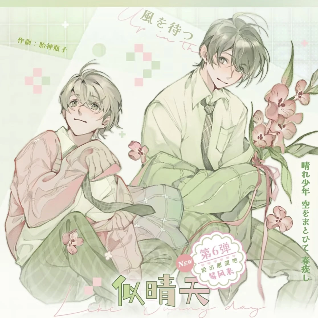 

5.18 New Handsome Cute Boy Boy PET Tape Shiny