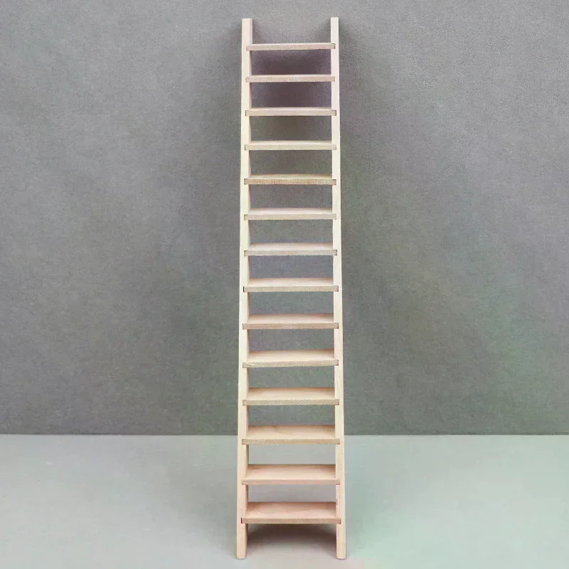1/12 Poppenhuis Trap Ladder Poppenhuis Trap Model Poppenhuis Miniatuur Meubels Accessoires Fantasiespel Speelgoed