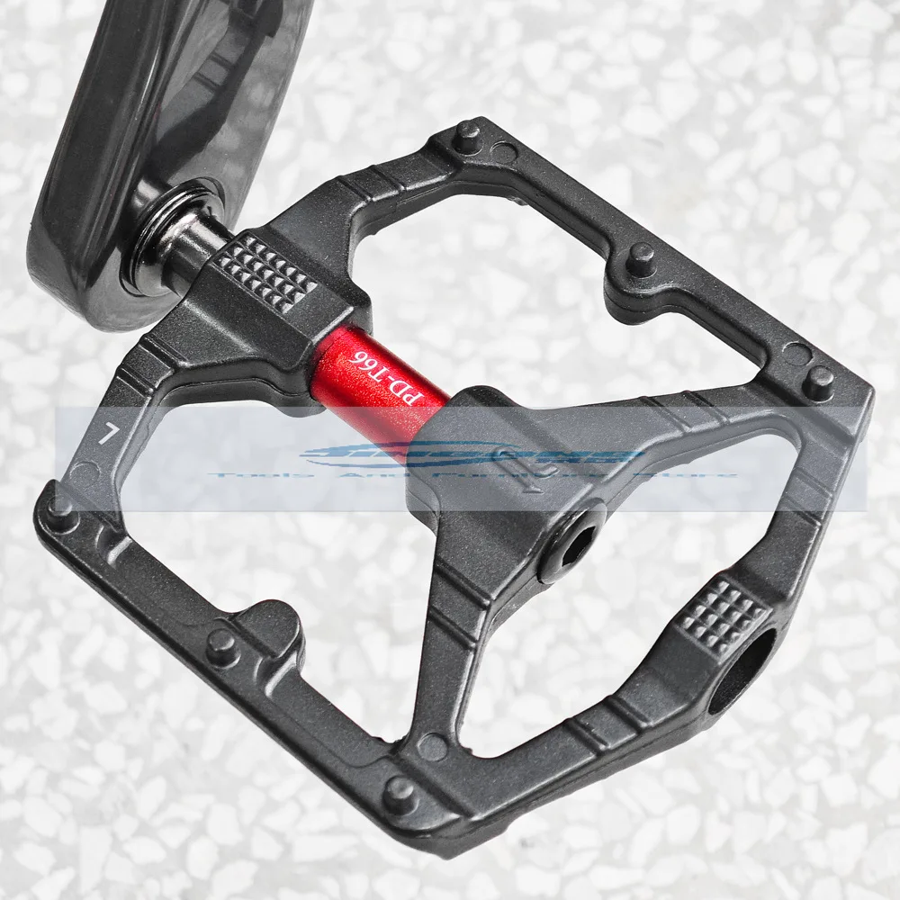 

PROMEND Bicycle Pedal Aluminum Alloy Integrated Nail Sleeve 3 Peeling Mountain Bike Smooth Pedal