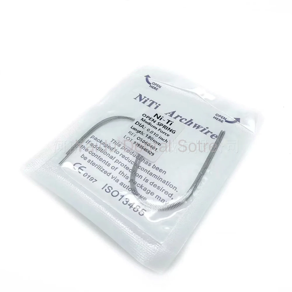 5Packs Dental Orthodontic Nickel Titanium Spring Push Spring 2 Pieces/pack Foreign Trade Products