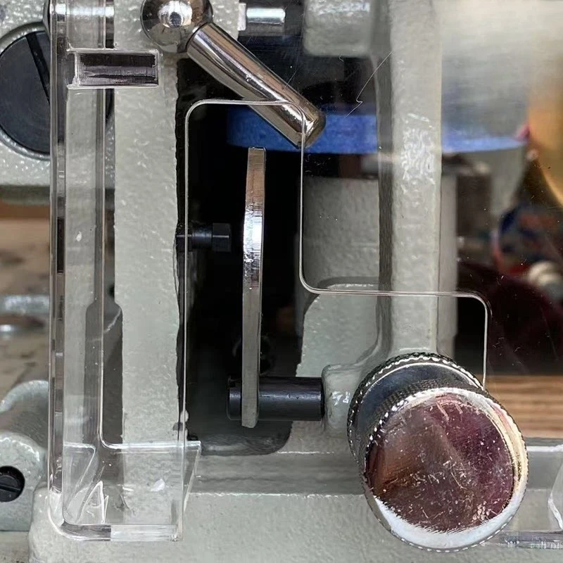 Feed Wheel Bracket Assembly With Hook & Tension Spring Pressure Adjustment Unit For TK‑801 Leather Skiving Machine