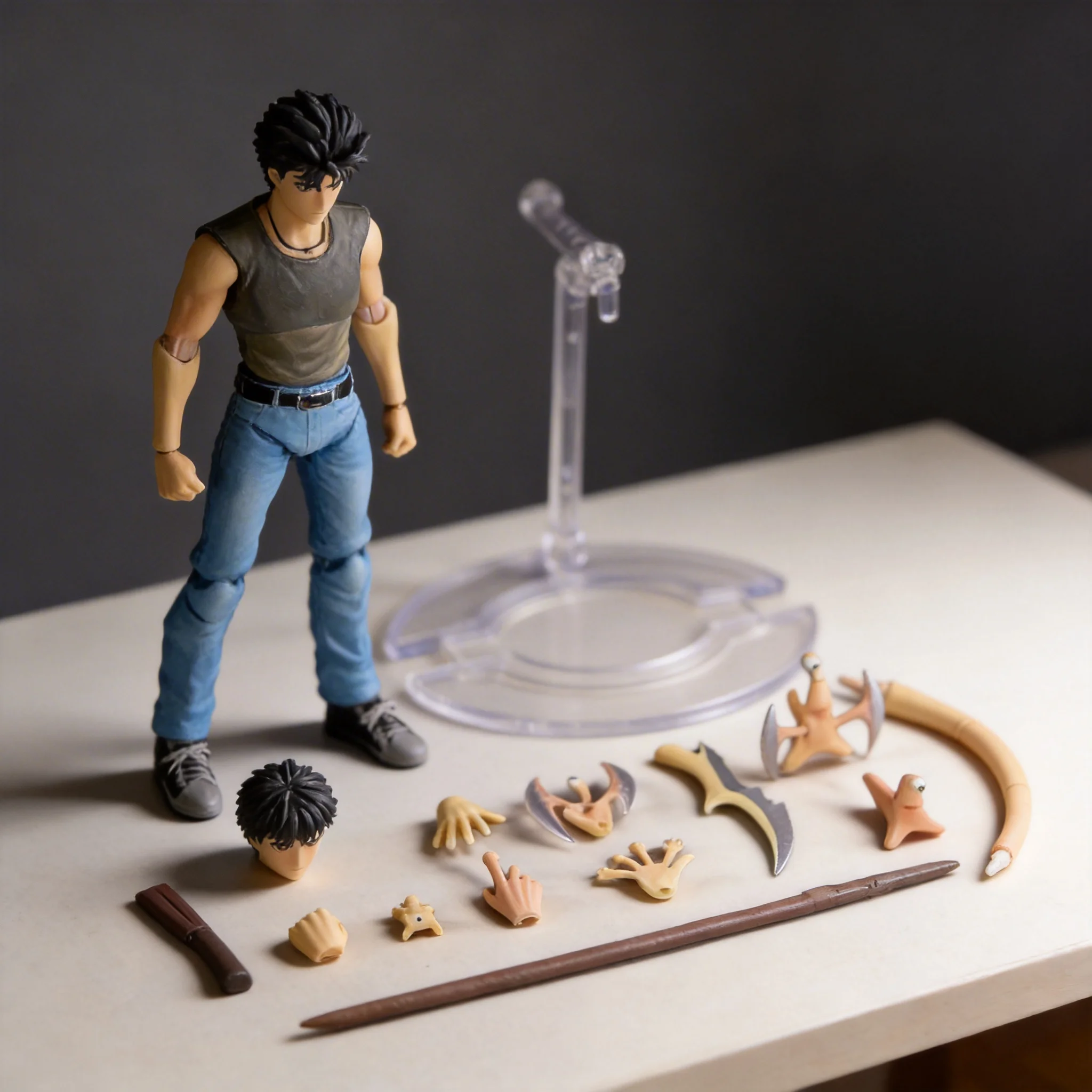 

Movable Joints Parasyte Izumi Shinichi & Migi Figure 15cm Anime Collectible for Desktop Decoration Ideal Gift