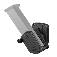 Tactical Multi-angle Rotating Pistol Mag Case IPSC USPSA IDPA Competition Quick Release Mag Pouch for 1911/G17/HI-CAPA/PX4/XDM