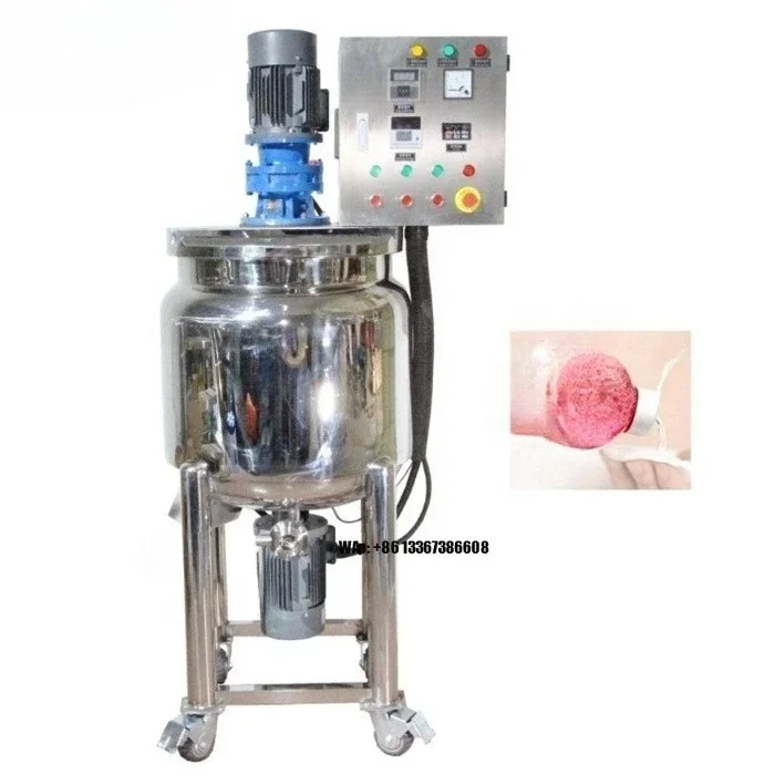 Industrial Stainless Steel Liquid Detergent Mixing Machine Viscous Liquid Soap Liquid Fertilizer Mixer