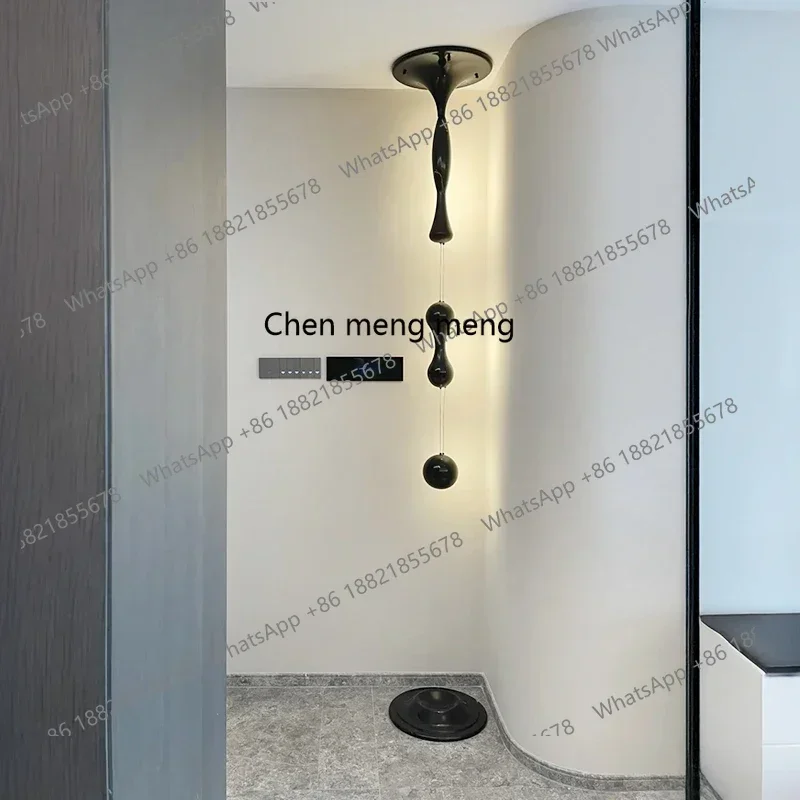zA68Air pendant wall vertical height slender sales office sculpture porch hanging ornaments