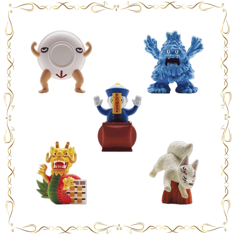

Фокс Бог Монстр Сказка Гашапон Коллекция Keepsake Орнамент Q-версия Праздничные подарки Фигурка Модель Игрушки