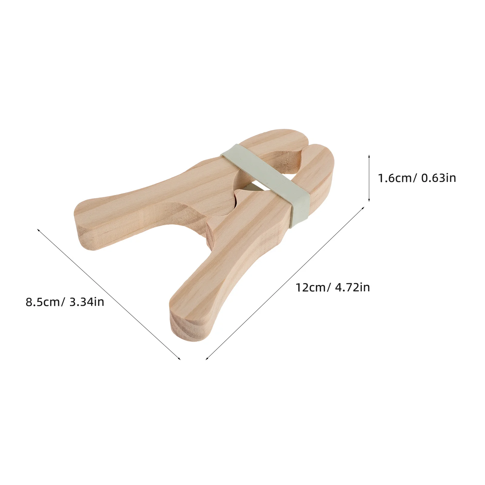 6Pcs Wooden Pretend Clips Kids Montessori Fort Blanket Silk Creative Building Accessories Handmade Toy Clips Toy for Children