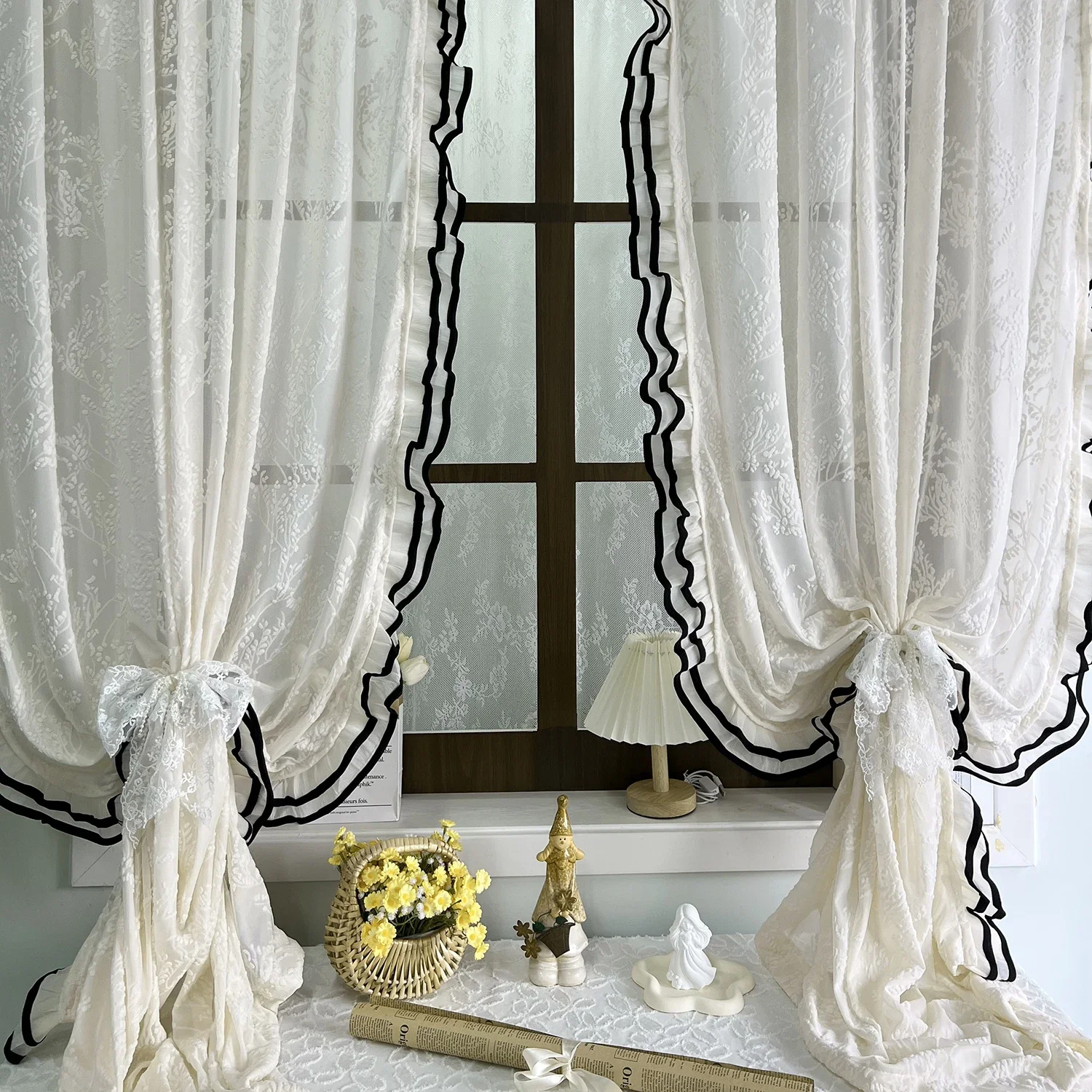 

Cartoon Outer Space Rocket Embroidered Voile Curtain For Kids Bedroom Living Room Sheer Window Drapes Luxury Children Tulle 20D3