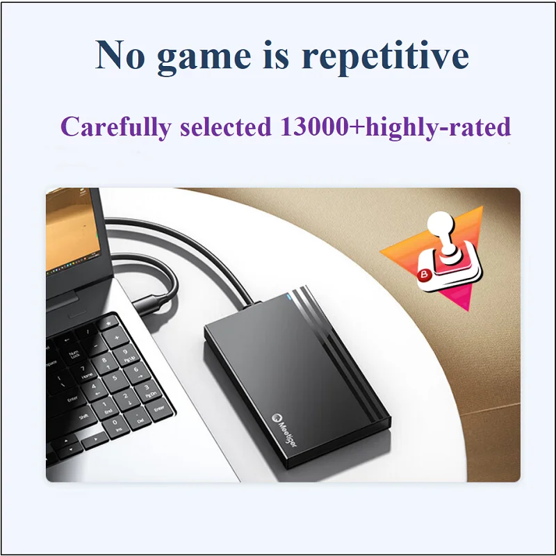 ZieBuddy Batocera 40 Linux 500G HDD Console with 13000+ high score retro games for PS3 PS2 PS1 and Windows PC view 2