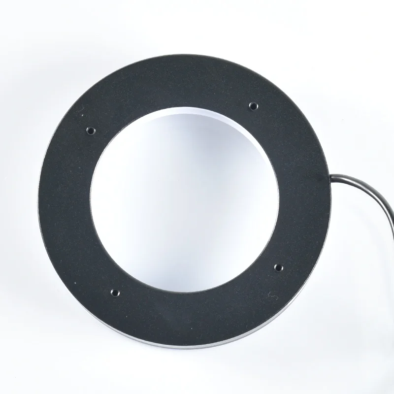 45 Degree Machine Vision LED Ring Light Source 24V Industrial Inspection Light For Precision Manufacturing CCD Camera Testing