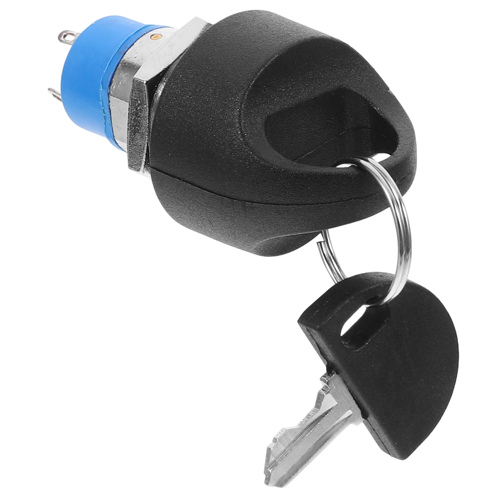 

Black Ignition Switch Lock Set Compatible With Electric For Elderly Durable Abs Alloy Replacement Accessories Mobility Parts