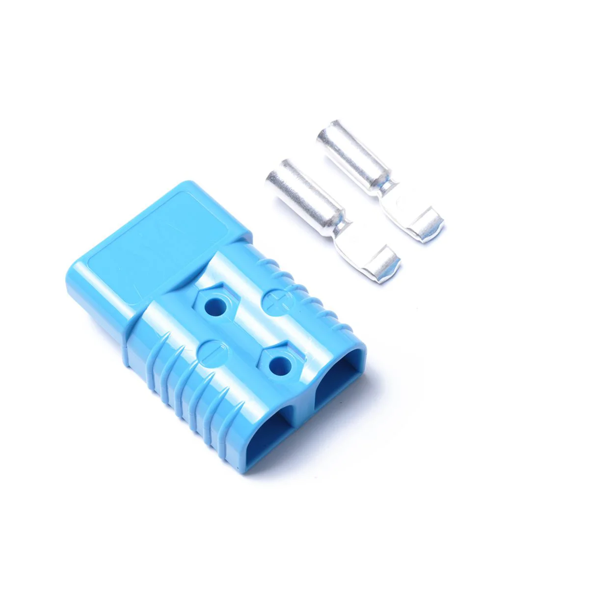 

Universal 600V 175A Connect Quick Connector Plug For Forklift Winch Trailer Driver Electrical Devices (Blue)