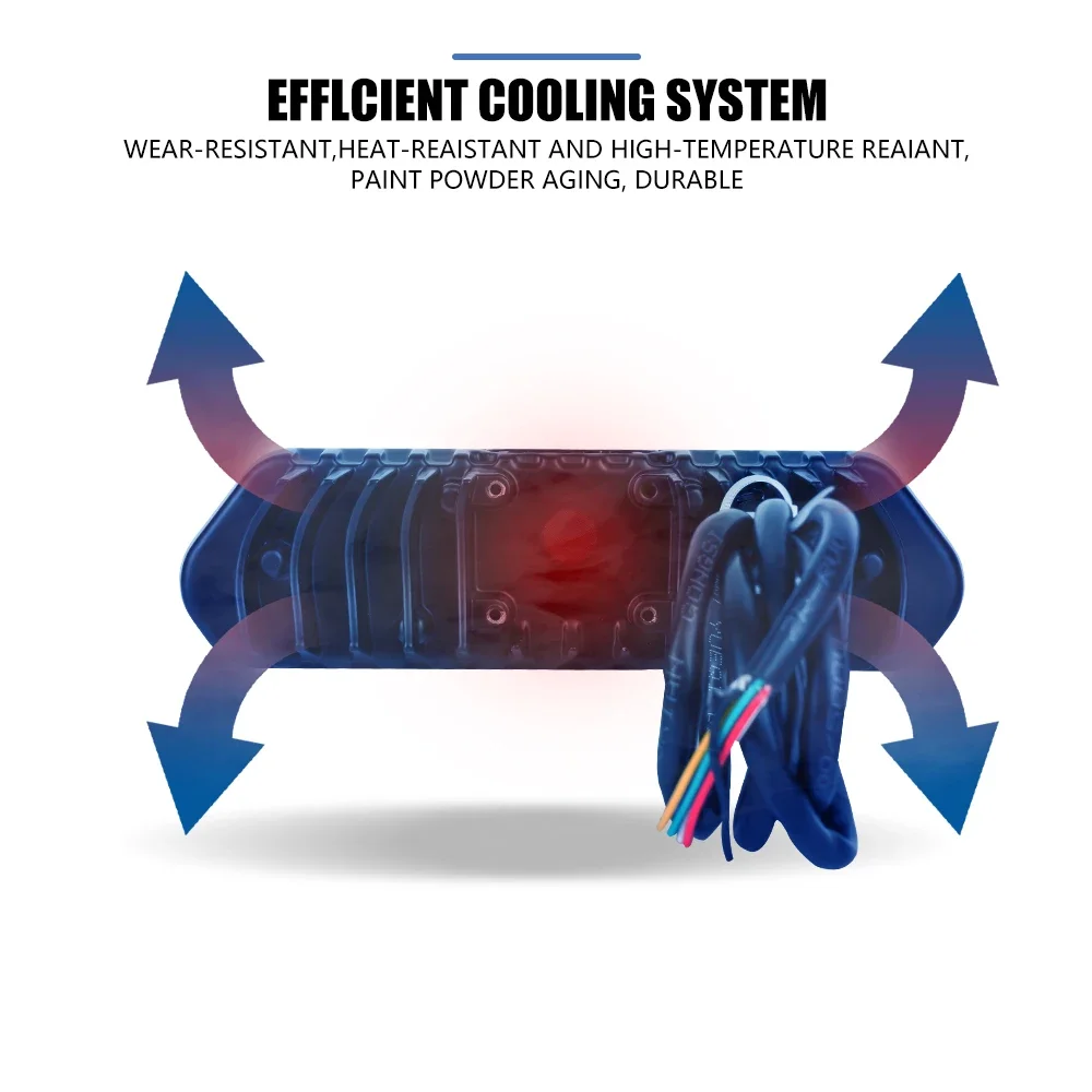Feu arrière de frein pour Can Am X3 Commander, barre de sécurité UTV, 1.75 – 2 pouces, pour Polaris RZR 1000 800 900 XP Ranger pour cf