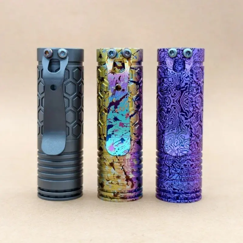 Reylight Dawn Hex- Ti Anodized Flashlight