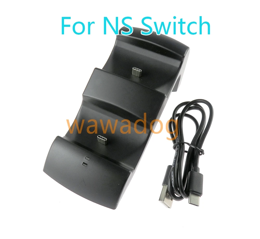 

10pcs Controller Charger Dock Dual USB Charging Stand Station Cradle For Nintendos Switch Pro Power Supply Accessories