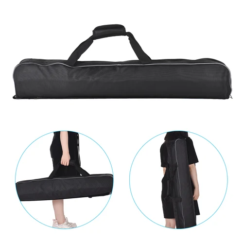 Imagen 2 del producto Andoer D1801 trípode de fotografía profesional soporte de aleación de aluminio cabeza panorámica 3 secciones carga útil 10kg para cámara DSLR videocámara