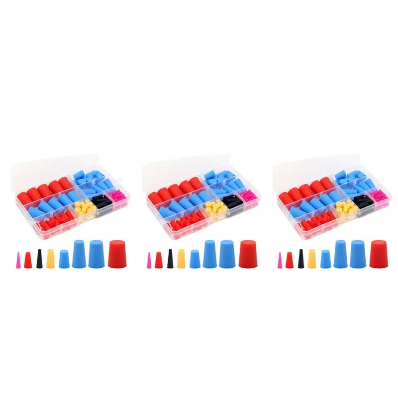 A003 330 個シリコーンゴムテーパープラグ、穴プラグ用高温耐性ゴムストッパー、スプレー、スプレー、