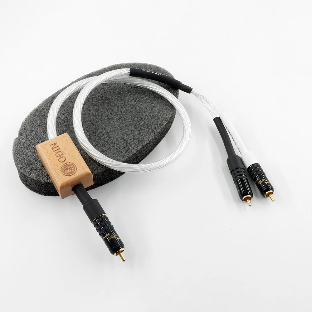 ODIN Pro Audio Y-образный разветвитель — позолоченный 1x2 с четырехъядерным сердечником OFC и тройной защитой от электромагнитных помех ​