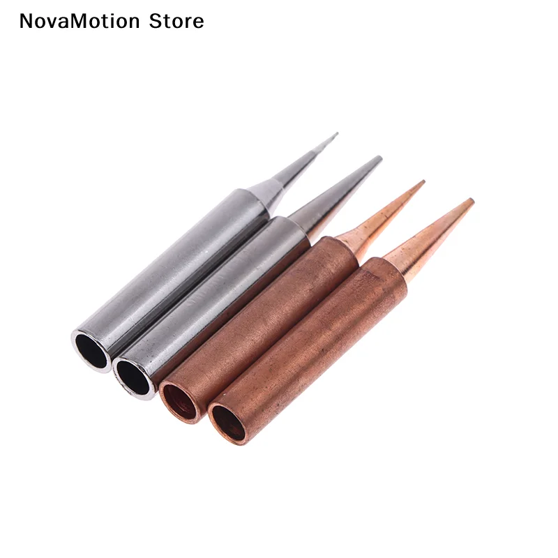 [NM]5Pcs Silver 900M-T-B For Soldering Station Solder Iron Tips Set Welding Equipment Accessories Lead-free Pure Copper[NM] view 5