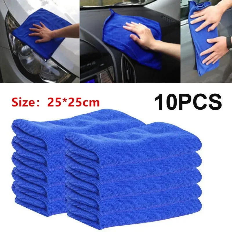 Premium Microfiber Detailing Towels - No-Scratch Cleaning Cloth for Car Washing