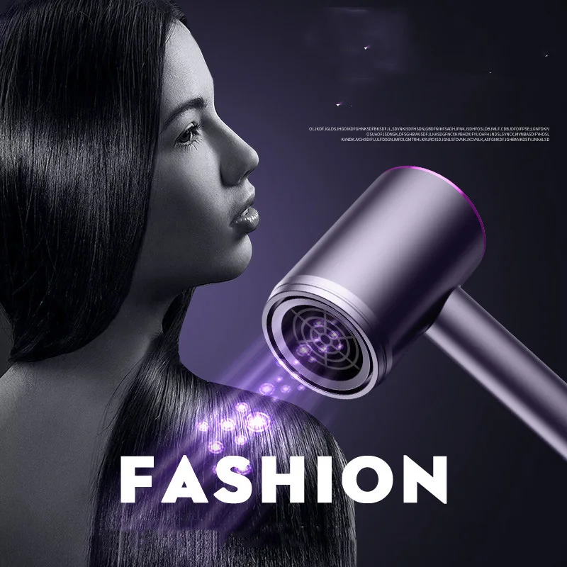 2024High Quality Household Hair Dryer Anion Hair Health Light Weight High Power Cold And Hot Hair Blower