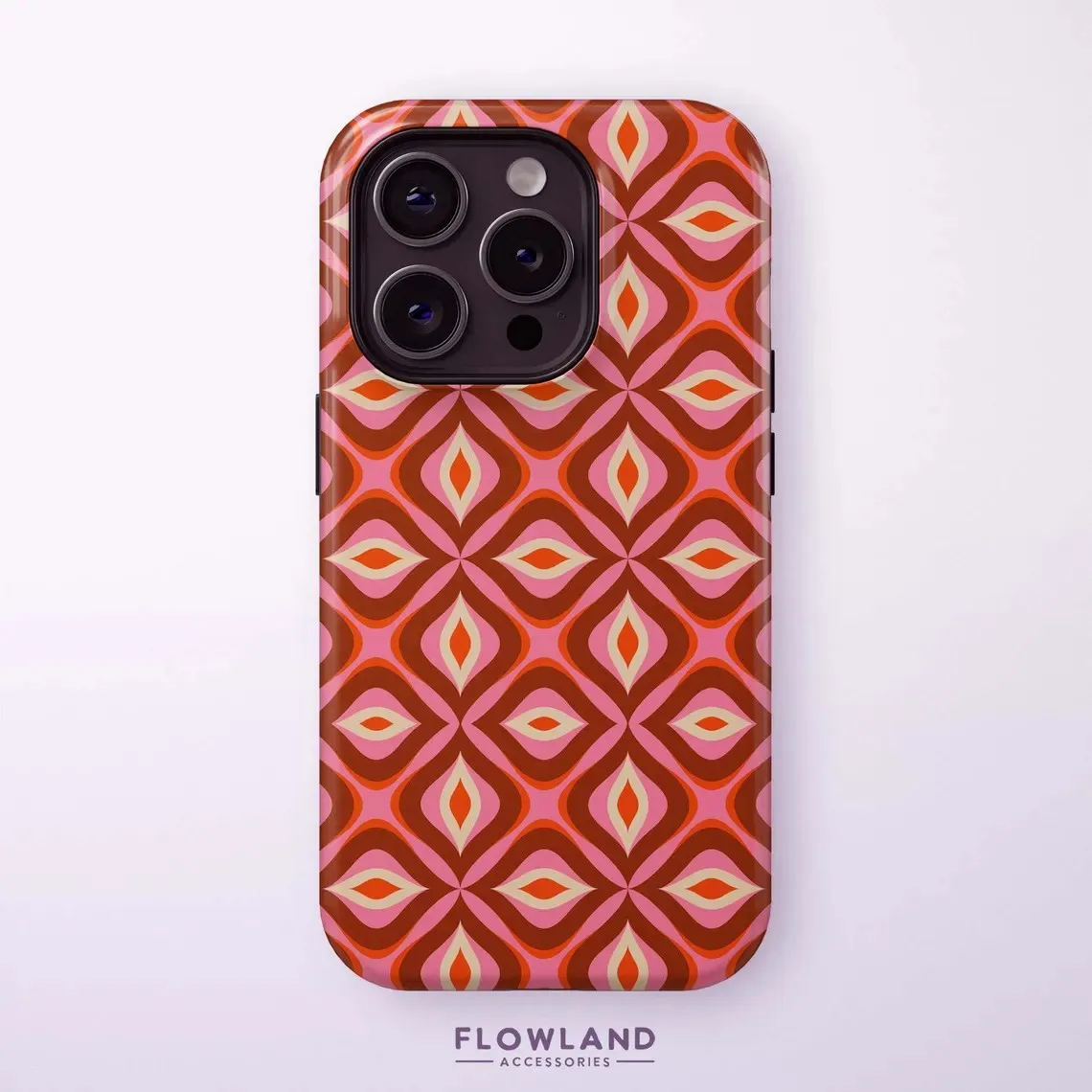 Luxuriöse Handyhülle mit Blumenmuster-Design für iPhone 17, 16, 15, 14, 13, 12, 11, XSMAX 8, Air Pro Max Plus, luxuriöse doppellagige Rückseite