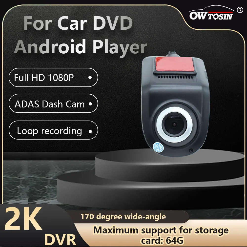 2k ADAS Dash Cam HD Night Version USB 1080P Car DVR Camera Recorder For Car DVD Android Player loop recording DashCam DVRs