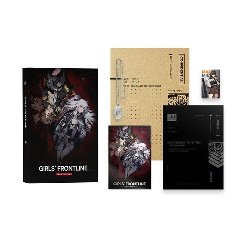 

Girls' Frontline Formula Setting Picture Album Vol.3 Game Official Setting Art Album Book Regular/Deluxe Version