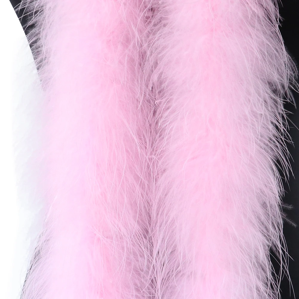 マラボウターキーフェザーボアトリム 2M 22g フェザーヘ - Feather Trim Marabou のレビューと価格
