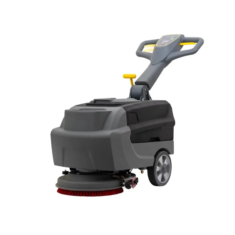 Multi-functional Hand Pushing Force Electric Walk-Behind Industrial Heavy Duty Floor Scrubber Vacuum Cleaner Extractor Machine