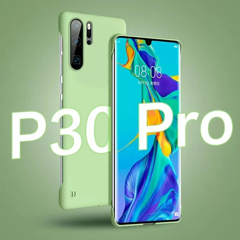 Frameless Slim Matte Hard PC Back Cover Case For Huawei P30 Pro PP30Pro ShockProof Fundas Coque