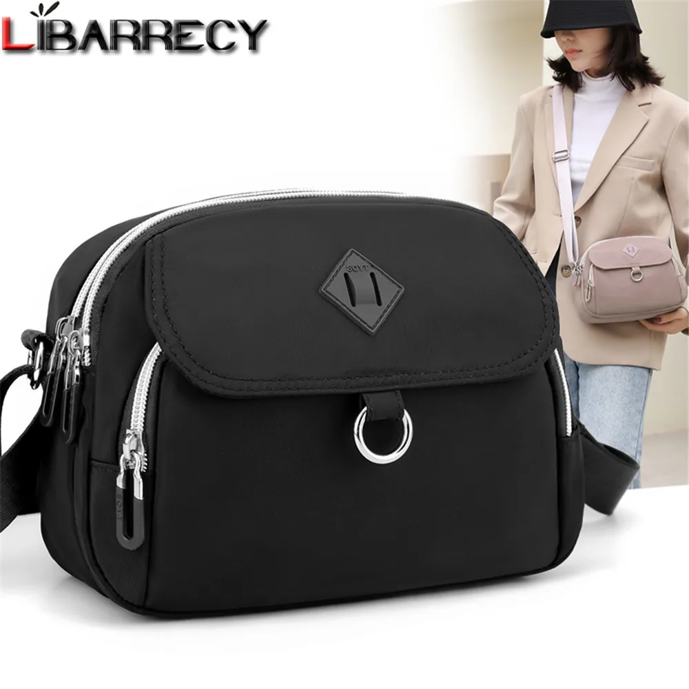 Small Bag ladies Msssenger Bag New Fashion Nylon Crossbody Bag for Women 2023 Casual Shoulder Bag Zipper Student Phone Purse Bag