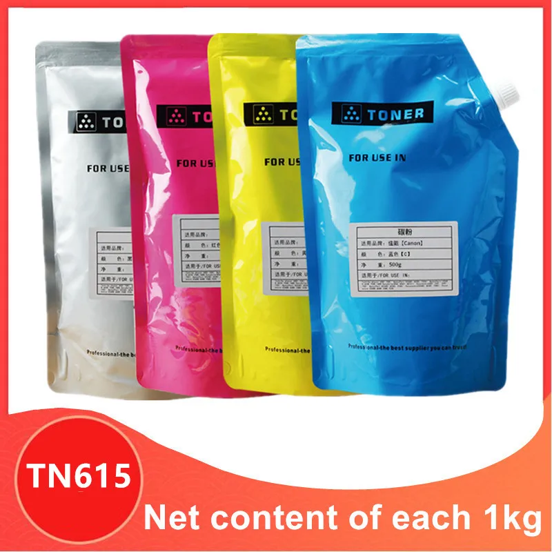 

1000g Toner Powder Photocopier Cartridge Powder TN615 TN-615 for KONICA MINOLTA BIZHUB Pro C 8000 6000 6500 6501 7000 C8000