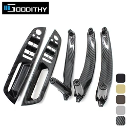 LHD RHD Car Interior Door Handle Inner Panel Pull Trim Armrest Panel Cover Replacement For BMW X5 X6 E70 E71 E72 2007-2014