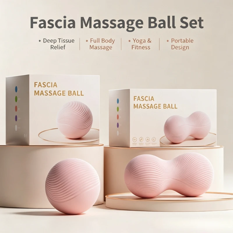 Yoga Massage Ball  for Deep Tissue Muscle Relaxation, Relieve Tension on Foot, Hip, Leg,Reusable and Washable  giving as a gift