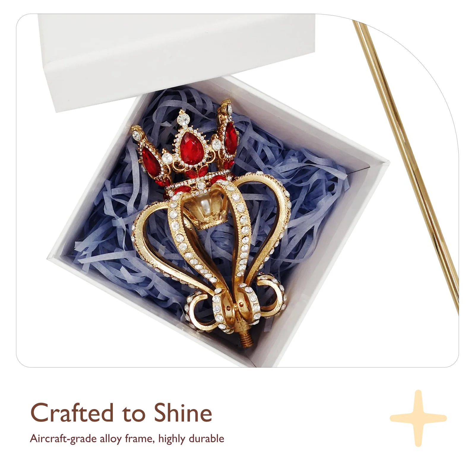 Varitas de princesa, cetro de diamantes de imitación, accesorios de juego de rol, cetro brillante para varitas mágicas de Reina