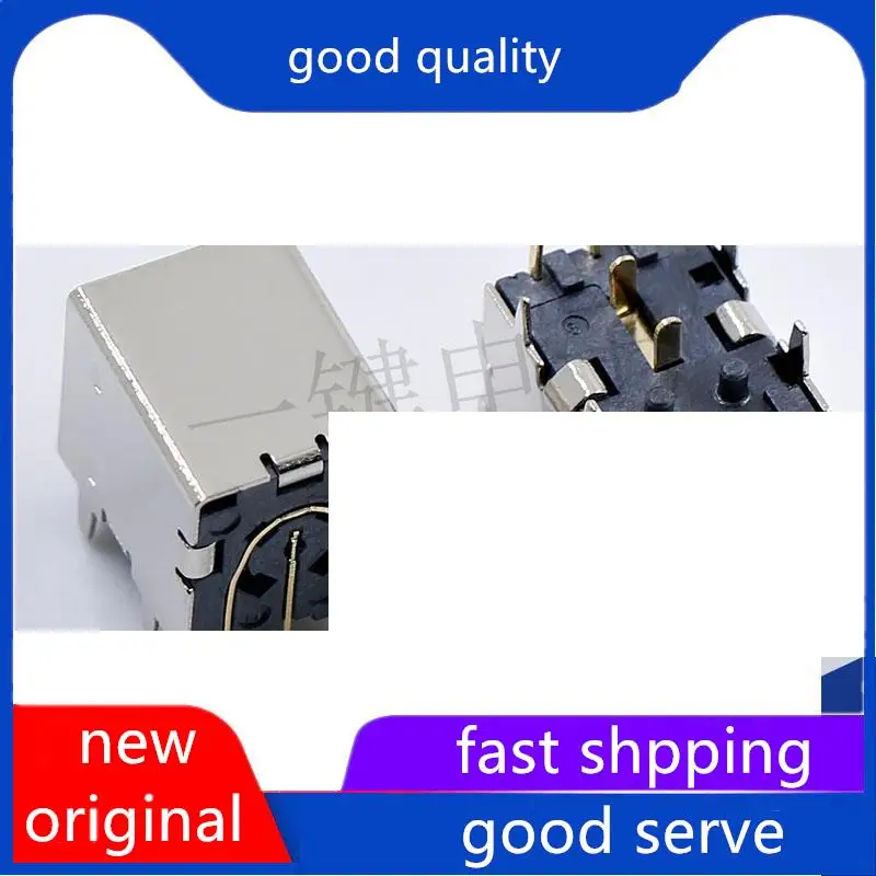 

10 шт. оригинальная новая материнская плата постоянного тока DC-102, горизонтальная пятиконтактная розетка 12,3*10, розетка питания для ноутбука, позолоченный интерфейс DC-093