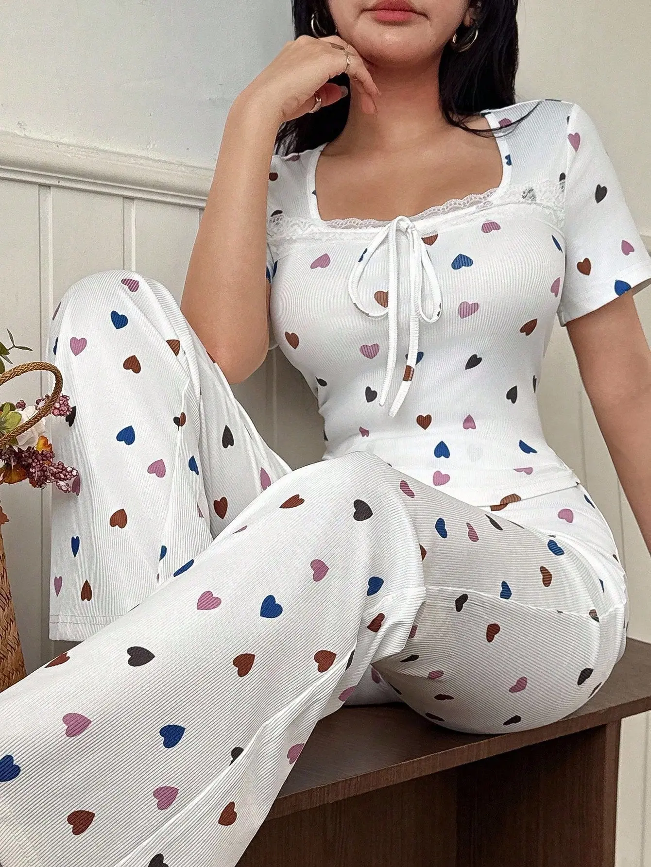 Women's Pajamas Set Pajama Sets Women's Home Suit Sexy Shopping Pjs Woman Set Sleepwear for Sleeping Pants Clothes Nightwear