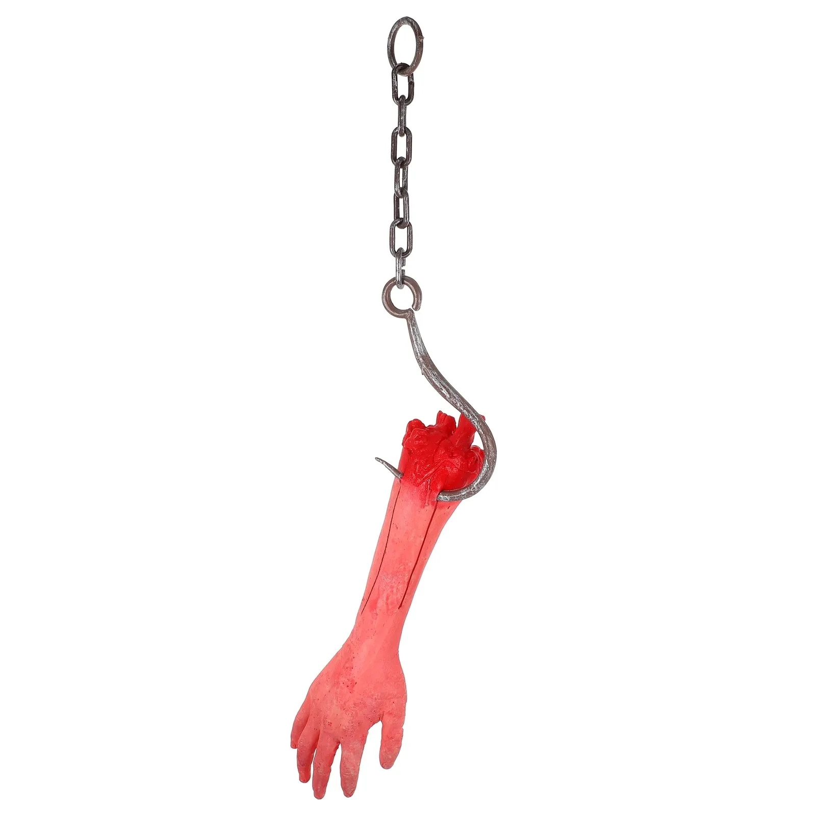 

Hand Hanging Bloody Severed Hand Pendant Halloween Horror Prop Spooky Organ Hanging Phantom Haunted House Decoration