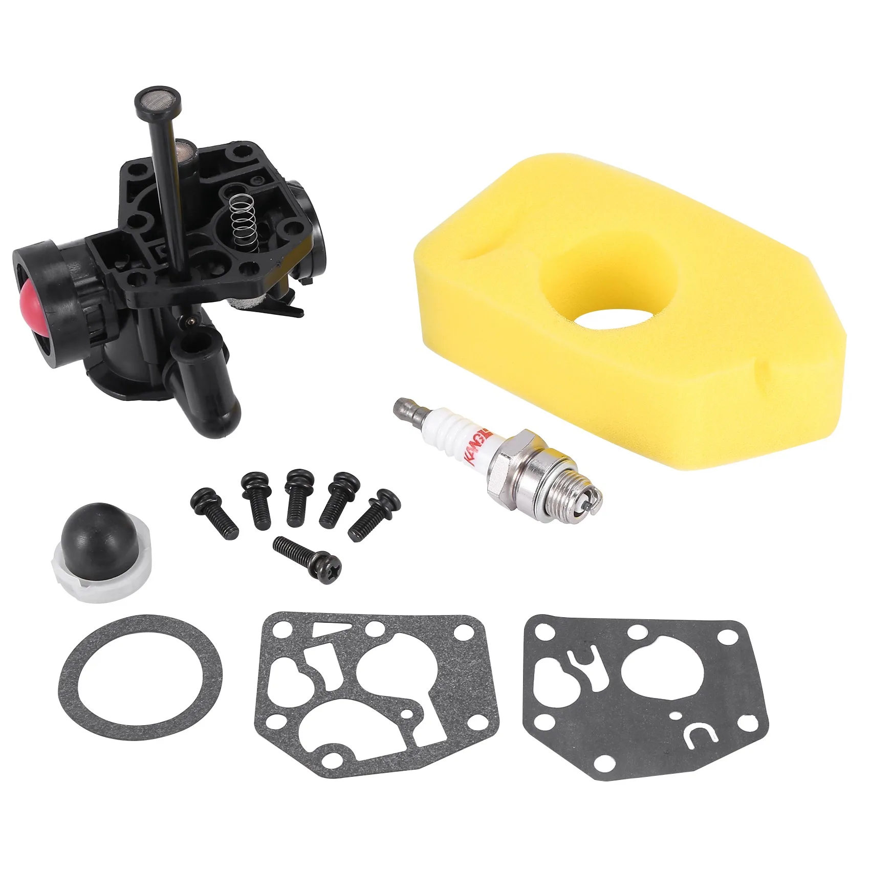 

795477 Carburetor + 698369 Air Filter For Briggs & Stratton 795469 794147 699660 794161 498811Lawn Mower Accessories-AT48