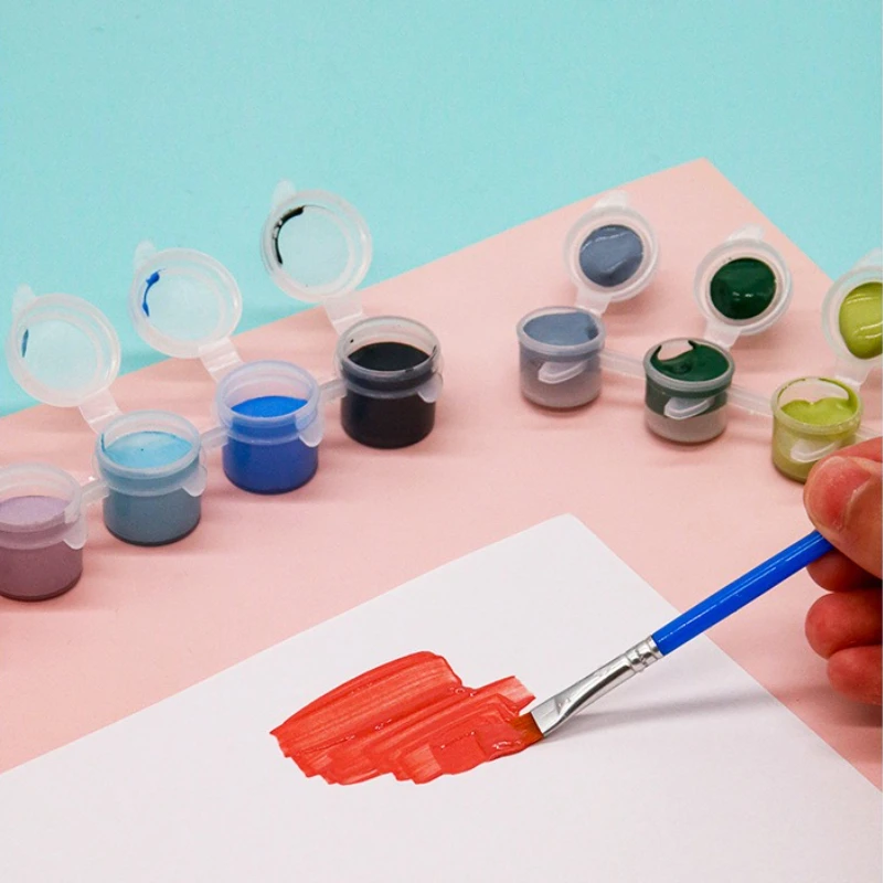 6/12/24-لون أصباغ شريطية مركزة من السيراميك متوسطة الحرارة لطلاء الفخار وألوان إطلاق البسكو