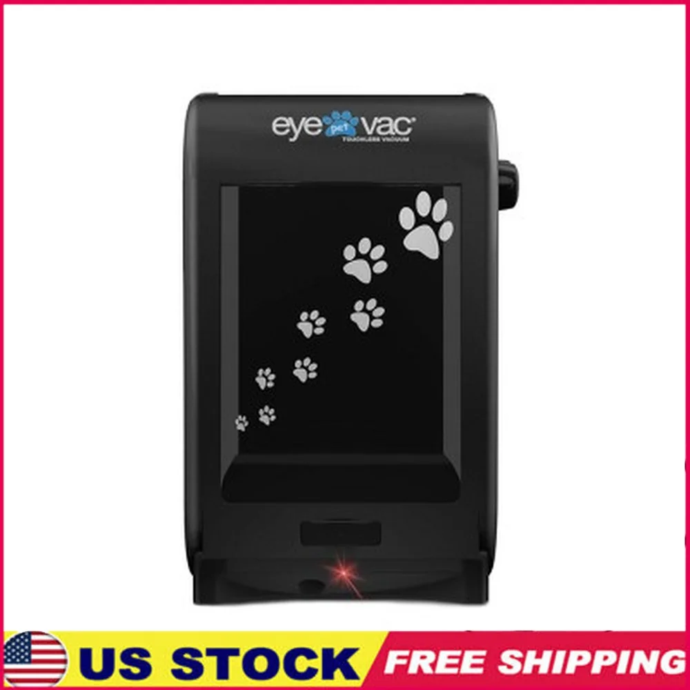 Bote sin contacto para mascotas, aspirador eléctrico sin bolsa, depilación automática de mascotas, Sensor infrarrojo, doble filtración, bote de descarga fácil