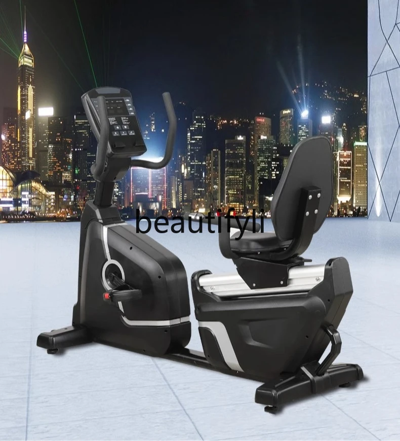 

Magnetic control exercise bike indoor special aerobic household dynamic car silent pedal training equipment