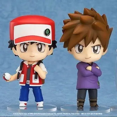 New Pocket Ash Ketchum Gary Oak Red & Green 612 Action Figures in Pvc statua del gioco modello da collezione giocattoli bambola decorazione del Desktop