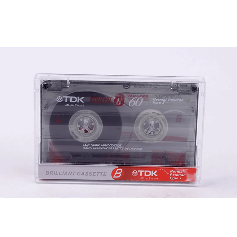 1pcs Standard Cassette Blank Tape Player Empty 60 Minutes Magnetic Audio Tape Recording For Speech Music Recording high qulity