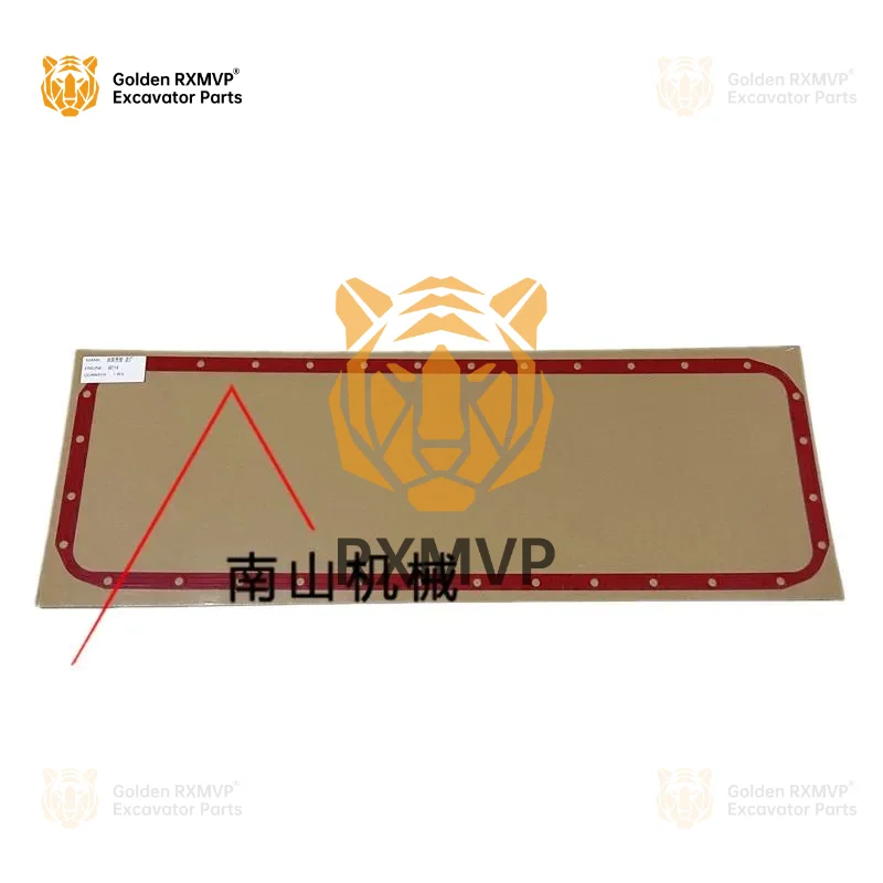 For Komatsu PC300 350 360 7 cummins 6D114Engine oil pan packing paper gasket Excavator Parts